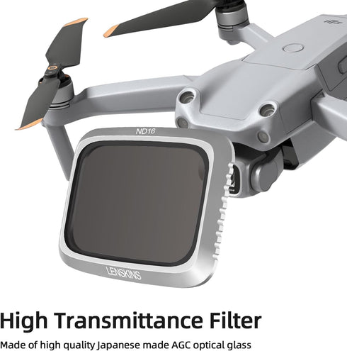 ND Filters for DJI Air 2S Drone, 4-Pack ND8 ND16 ND32 CPL Filter Set, Neutral Density and Circular Polarizer Lens Kit