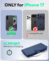 17 6.3 Inch 2025, OCASE Compatible with iPhone Wallet Case, PU Leather Flip Folio Case with Card Holders RFID Blocking