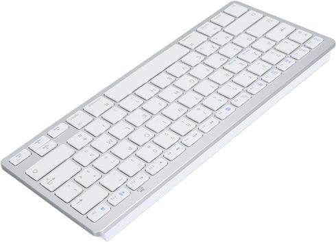 Zopsc Portable Compact Bilingual Language Keyboard, Bluetooth Keyboard for iOS, Android, Windows