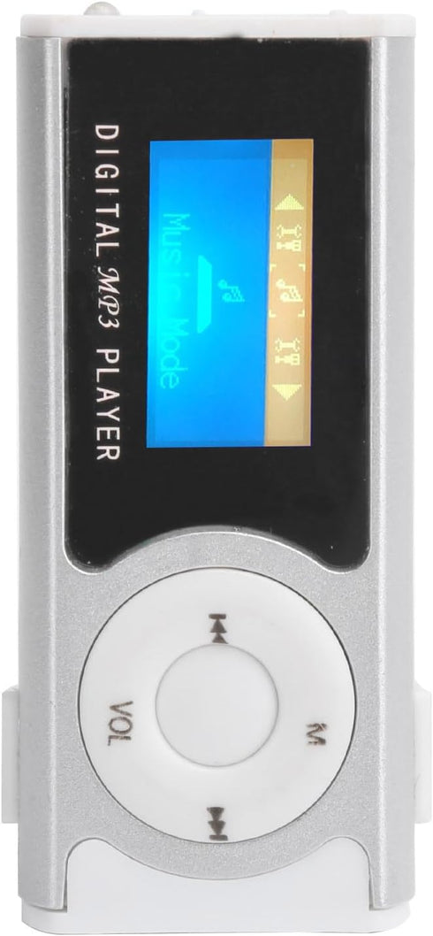gernie Mp3 Music Player Set Mp3 Players LCD Media Player Miniature Flashlight Mini