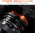 K&F Concept FD to E Mount Lens Adapter for Canon FD FL Mount Lens to E NEX Mount Cameras, Compatible with Sony
