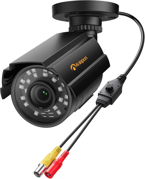 Anlapus 1080P Hybrid 4 in 1 Security Camera, HD TVI/CVI/AHD/CVBS Indoor Outdoor CCTV