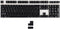 YMDK 104 Key SA Profile ANSI ISO Double Shot Keycaps for Standard MX 104 87 61 Keyboard (Black)