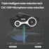 Motorcycle Bluetooth Intercom Helmet Headset, Music Sharing for 2 Riders, Waterproof IP67