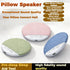 2026 5.4 (Blue*2) New Bluetooth Pillow Speaker for Sleeping, Under Pillow Speaker Bluetooth with White Noise, Ultra