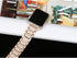 Bling Bands Compatible with Apple Watch Band 42mm/41mm/40mm/38mm, Women Metal Rhinestone Replacement Wristband