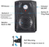 Replaceable Voice Motion Sensor PIR Infrared Sound Player, Haunted House Scream Box Speaker with USB Download Function