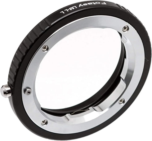 Fotasy Leica M Mount Lens to L Adapter, Copper, LM Lens Adapter to L Mount, Compatible with Panasonic S1 S1H S1R S4 S5 Leica SL SL2 TL2 TL Leica T Sigma fp fp L Mirrorless Camera