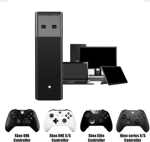Wireless Adapter for Controller Xbox One, Bluetooth Adapter Compatible with Xbox One/Xbox One X S/Xbox Series X