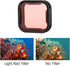 SOONSUN 3-Pack Lens Filter Red/Magenta / ND8 Filter for GoPro Hero 5 6 7 Black, Snorkel Diving Filter and Neutral Density Lens Filter Kit Lens Protector for GoPro Hero 5 6 7 Black Camera