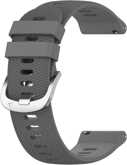 FitTurn 5 Pack Soft Silicone Replacement Wrist Strap for CITIZEN CZ Smart Touchscreen 44mm/41mm Smart Watch