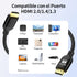 4K 50FT 2.0 4K@60Hz 2K@120Hz, 3D PS4/PS5 Diyanisly Hdmi Cable Ultra, High Speed HDMI Cable, Support ARC, Ethernet Audio