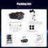 FreedConn Motorcycle Bluetooth Headset F1, Helmet Intercom with CVC Noise Cancellation, Universal Pairing, IP67