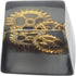 Zopsc Game Resin Keycap, Cute Custom Handmade Keycap for Game Players and Keyboard Enthusiasts, Black Gear