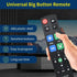 Generic Large Button Universal TV Remote Control for Seniors, Easy to Use Simple Remote for TV, Large Buttons and Clear