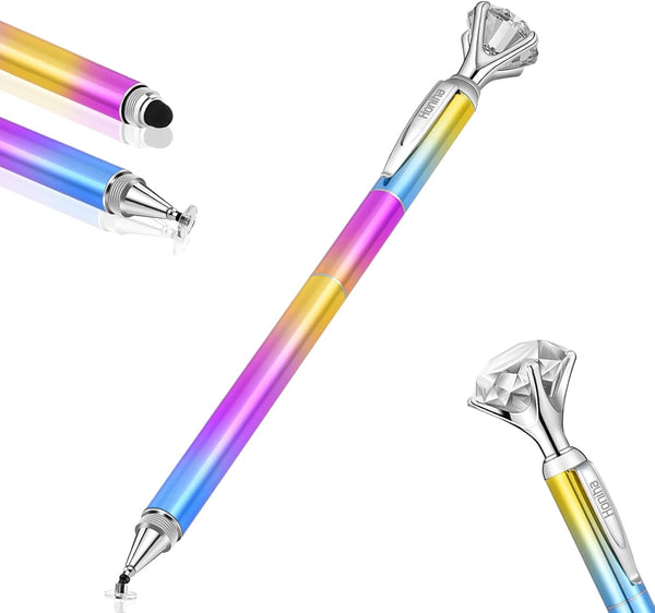 Stylus Pen, Big Diamond Multi-Tips, Universal Stylist Pen for Touch Screens, iPad, iPhone, Tablets & Cell Phones
