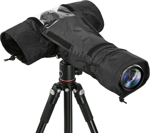 Fizentia Professional Waterproof Camera Rain Cover,Universal DSLR Camera Protector for Outdoor Photography with