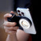 Zeanlant Magnetic Selfie Ring Light, Snap Grip with Detachable Bluetooth Remote Control for
