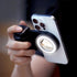 Zeanlant Magnetic Selfie Ring Light, Snap Grip with Detachable Bluetooth Remote Control for