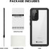 Lanhiem IP68 Waterproof Dustproof Case for Samsung Galaxy S20 FE - Heavy Duty with Built-in Screen Protector