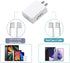 topfeel 20W USB-C Charging Block,Type C Wall Charger, PD Fast Charging Power Adapter, White