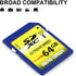 INLAND 64GB Class 10 SDXC Flash Memory Card, Standard Full Size SD Chip USH-I U1 for Trail Camera by Micro Center