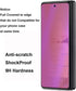 Anti-Blue Privacy Tempered Glass for Samsung Galaxy Z Fold 5, Mirror Anti-Spy Anti-Peeping Screen Protector,