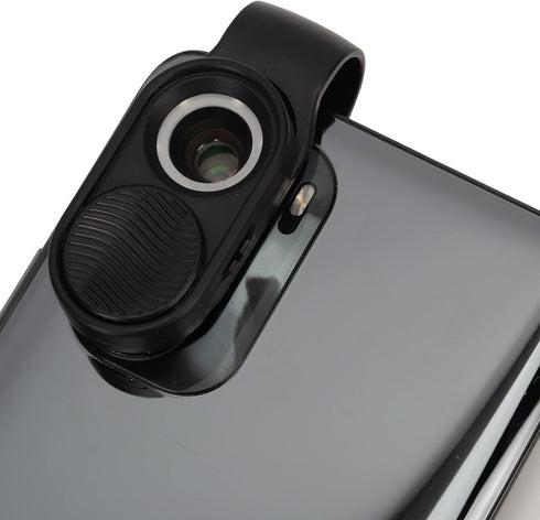 100x Mini Pocket Microscope for Phone, Smartphone Microscope with LED Light, Lens Protective Cover for Android OS