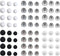 Josojoou 72Pcs Earbud Replacement Tips Soft Silicone Earbuds Tips 3 Sizes S/M/L Headphone
