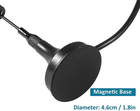 AEDIKO 2pcs 20-1300MHz Police Scanner Antenna - Radio Scanner Antenna for Police Radio Scanner