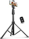 Aureday 62" Phone Tripod Accessory Kits, Camera & Cell Phone Stand with Wireless Remote for Selfies and Vlogging