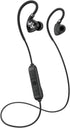 JLab Fit 2.0 Bluetooth Enabled Wireless Sports Earbuds, Bluetooth 4.1, 10mm Titanium Drivers, IP55 Sweatproof, Black