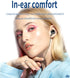 USB C Wired Earbud Type 2Pack - Headphone with Microphone for School Chromebook Computer Audifono Compatible for