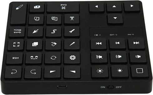 Tangxi 35 Keys Drawing Keypad, Hand Control Drawing Keyboard, Type C Charging for iOS OS X Programs