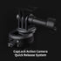 PGYTECH CapLock Action Camera Quick Release Set Compatible with DJI OSMO Action 4/3, Gopro Hero 12/11/10, Action Cameras and Smartphones