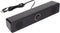 3.5mm Wired External Laptop Speakers, USB Powered Soundbar with Volume Control for Desktop PC, Laptop, Tablet