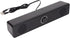 3.5mm Wired External Laptop Speakers, USB Powered Soundbar with Volume Control for Desktop PC, Laptop, Tablet