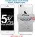 MMOBIEL SIM Card Slot Tray Holder Replacement - Compatible with iPhone 5S/SE 2016 - Incl. SIM Pin - Silver