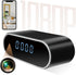 HD 1080P WiFi Alarm Clock Camera with Night Vision, Motion Detection, Loop Recording, Wireless Security Nanny Cam for