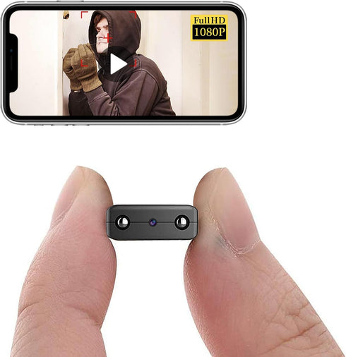 Wireless WiFi Smallest Camera - HD1080P Security Camera with Night Vision, Motion Detection, Remote Viewing.