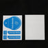 generic 50/100/200pcs Phone,2.05'' 1.73''(50pcs) Dust Removal Stickers Screen Cleaning Decals Dusting Stickers
