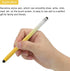 MECCANIXITY Dual Rubber Tips Stylus Pens for Touch Screens, Precision Capacitive Tablet Pen for Universal Devices,
