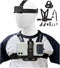 Phone Chest Mount Harness & Head Strap for All iPhones - Hands-Free POV/VLOG - Water-resistant Accessories Kit for
