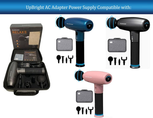 UpBright 16.8V AC/DC Adapter Compatible with Blackleaf Relax S Pro ProS RelaxS RelaxPro RelaxProS Deep Muscle Fascia Percussive Therapy Massage Gun Li-ion Battery Charger XH1680-1000W 1A Power Supply