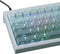 JOMKIZ PBT Keycaps Set, 135 Keys Double Shot Side Engraved Transparent Cherry Profile Backlit Keycaps