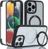 Cavor for iPhone 12 Magsafe Case & iPhone 12 Pro Case Magsafe,iPhone 12 Case with Screen Protector,iPhone 12 Case with Built in Screen Protector,iPhone 12 Case with Stand,Protective Phone Case-Black
