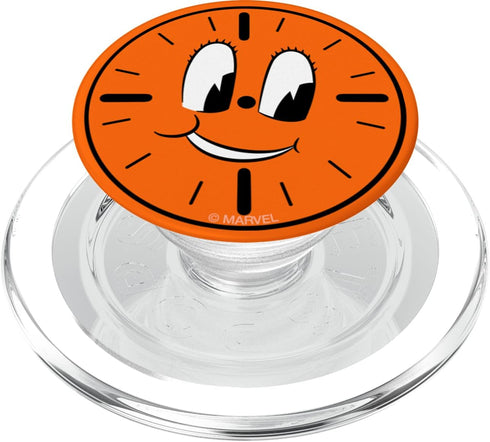 PopSockets PopGrip for MagSafe - Marvel Loki Miss Minutes Clock