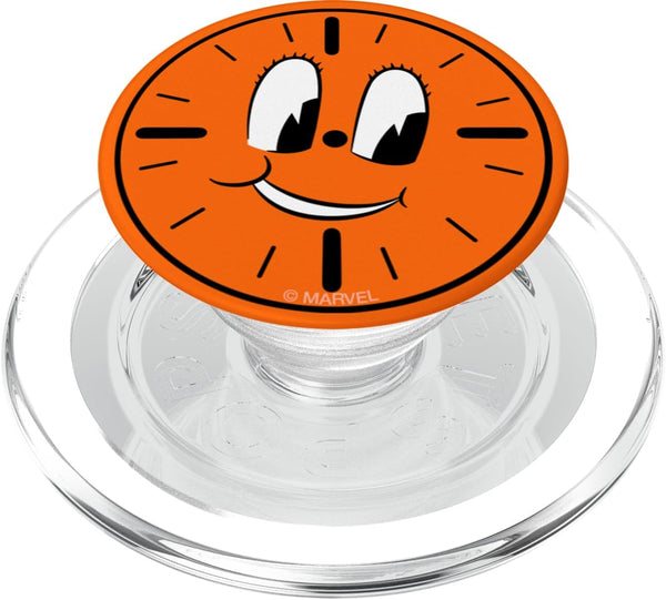 PopSockets PopGrip for MagSafe - Marvel Loki Miss Minutes Clock