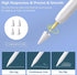 Stylus Pens for iPad 10th 9th Generation with Palm Rejection, Fast Charging Apple Pencil 2nd Gen, White