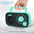 DreamSky AM FM Portable Radio - Plug in Wall or Battery Operated, Strong Reception, Easy to Use, Gifts for Seniors
